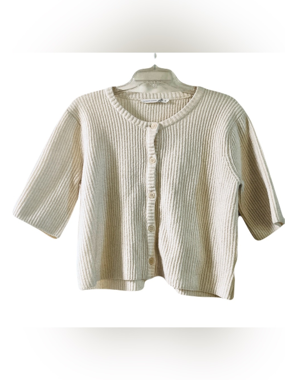 Altar'd State Kiley Short Sleeve Cardigan - Picture 2 of 4